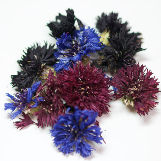 Dried cornflowers (whole)
